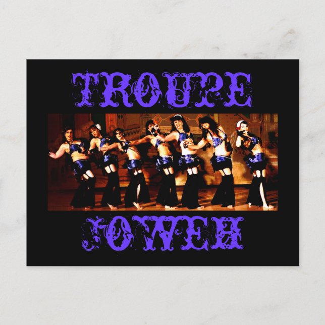 Troupe Joweh Vykort (Framsida)