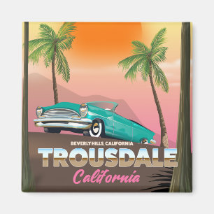 Trousdale Beverly backe California Magnet