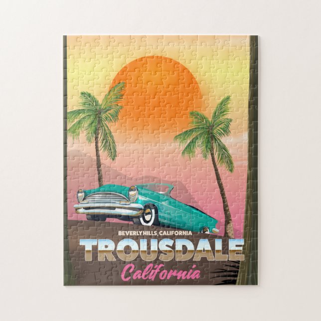 Trousdale Beverly backe California Pussel (Vertikal)