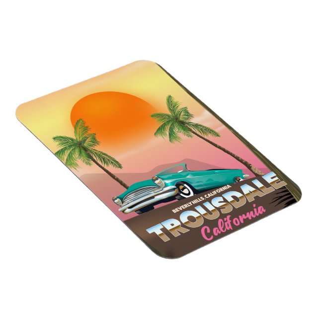 Trousdale Beverly hills Kalifornien Magnet (Högersidan)
