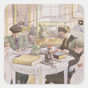 Trousseau, pub. in "Lasst Licht Hinin"("Let in Mor Fyrkantigt Klistermärke
