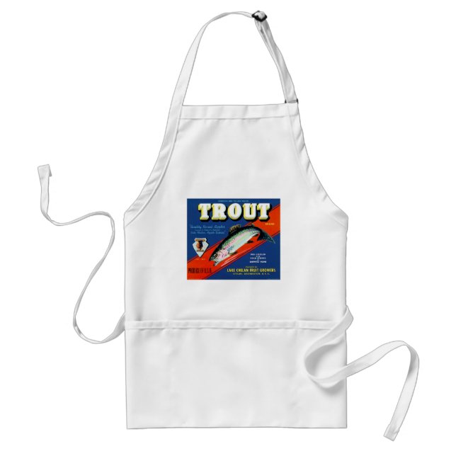 Trout Brand Förkläde (Framsidan)