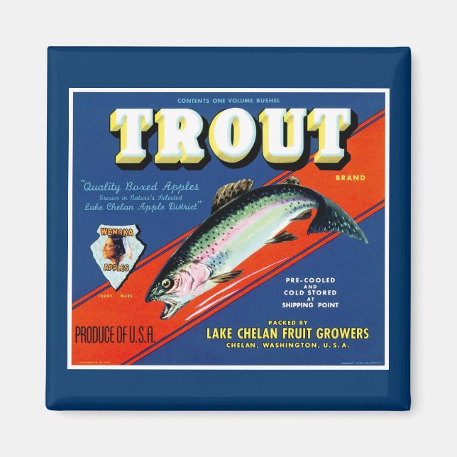 Trout Brand Magnet (Framsidan)