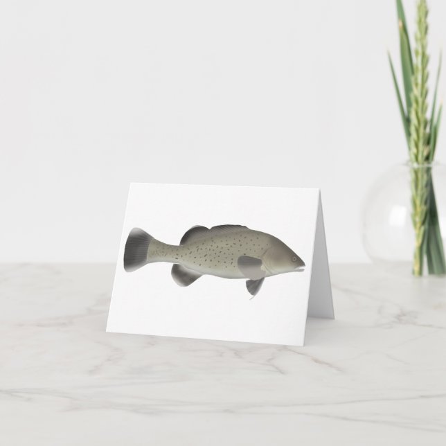 Trout Cod Anteckningskort (Framsida)