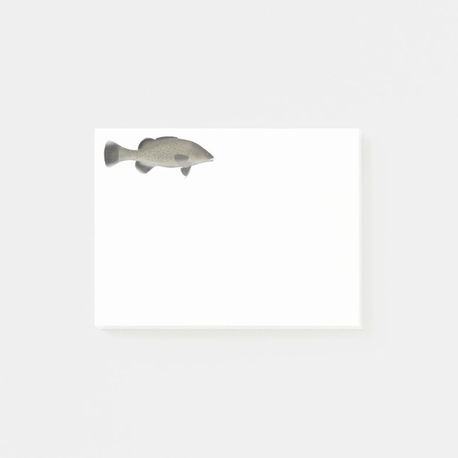 Trout Cod Post-it Block (Framsida)