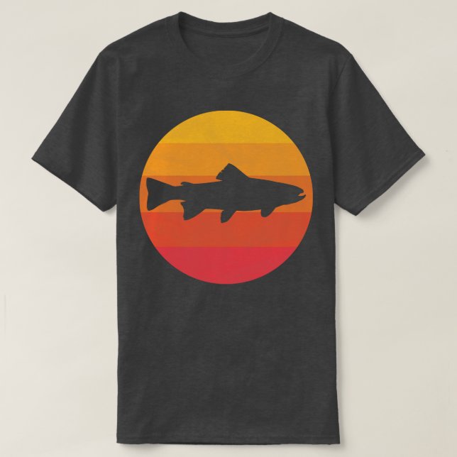 Trout Fish T Shirt (Design framsida)