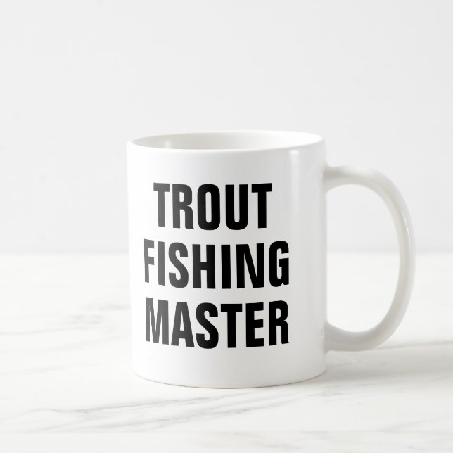 Trout Fishing Master Kaffemugg (Höger)