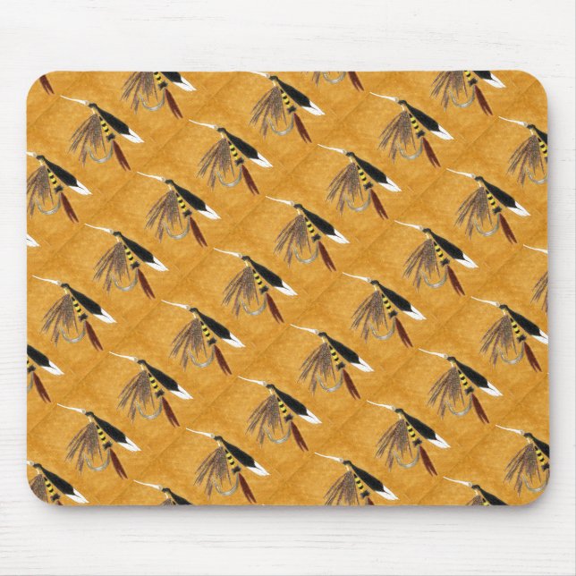 Trout Fly Mousepad Musmatta (Framsidan)
