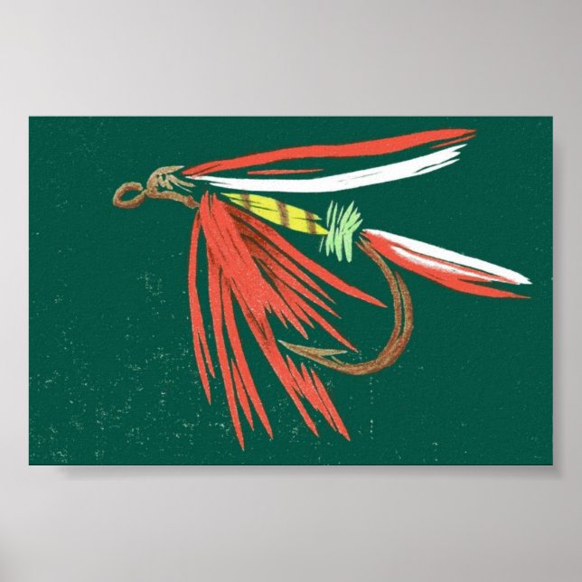 Trout Fly Poster (Framsidan)