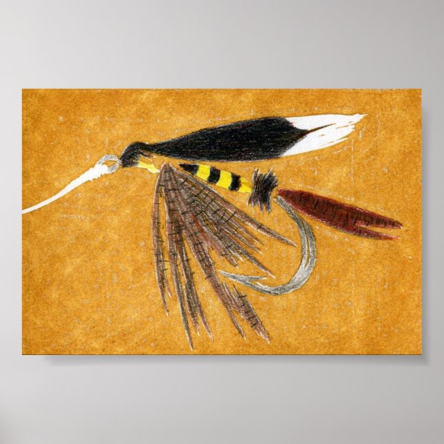Trout Fly Poster (Framsidan)