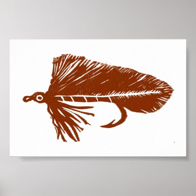 Trout Fly Poster (Framsidan)