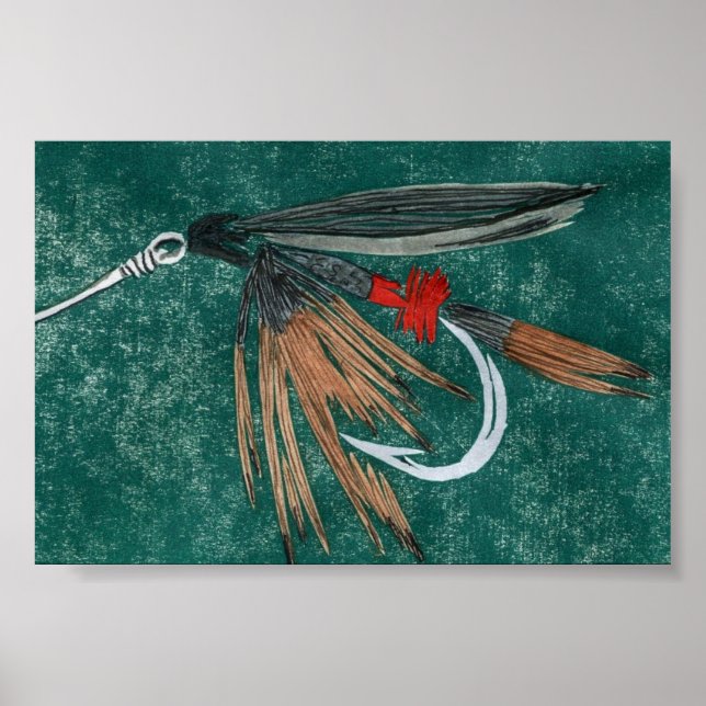 Trout Fly Poster (Framsidan)