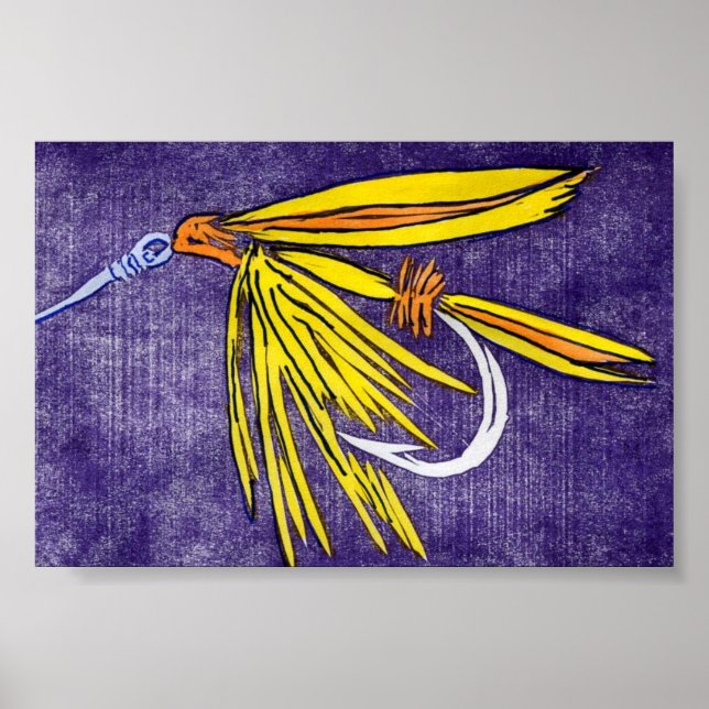 Trout Fly Poster (Framsidan)