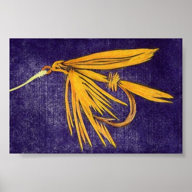 Trout Fly Poster (Framsidan)