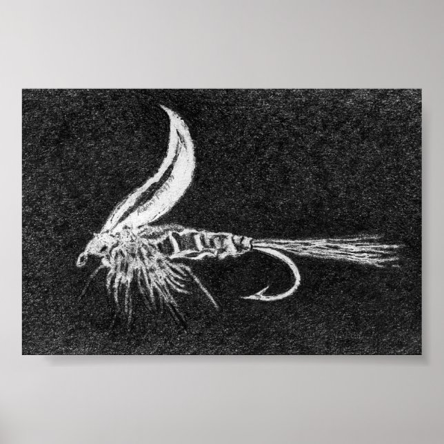 Trout Fly Poster (Framsidan)