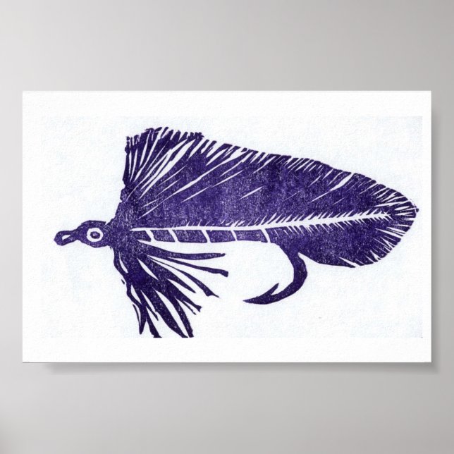 Trout Fly Poster (Framsidan)