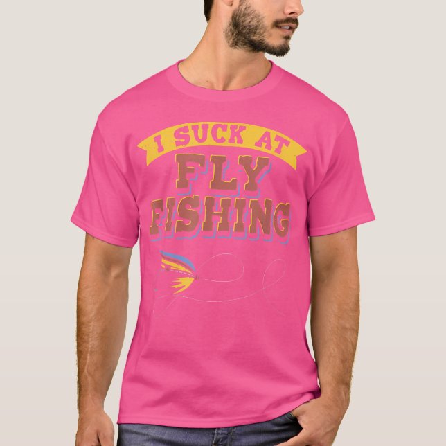 Trout Flygfiske Fisherman Fish Wader Rod Fishing T Shirt (Framsida)
