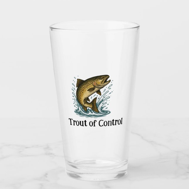 Trout of Control Glas (Framsida)