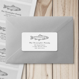 Trout Return-adressetikett Adressetikett