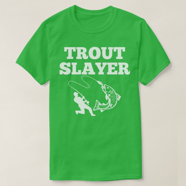 Trout Sayer T Shirt (Design framsida)