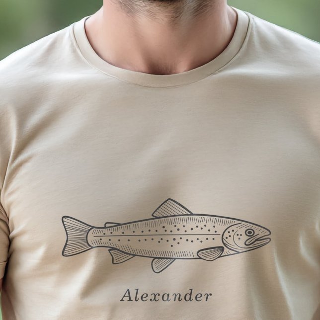 Trout T Shirt (Trout T-Shirt)