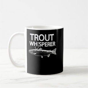 Trout Whisperer T-Shirt Funny Fly Fisherman Tee Kaffemugg