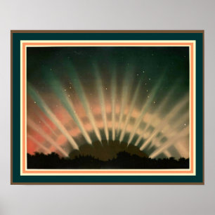 Trouvelots norrsken 16 x 20 poster