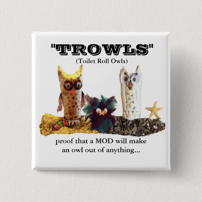 TROWL för mod Knapp (Framsida)