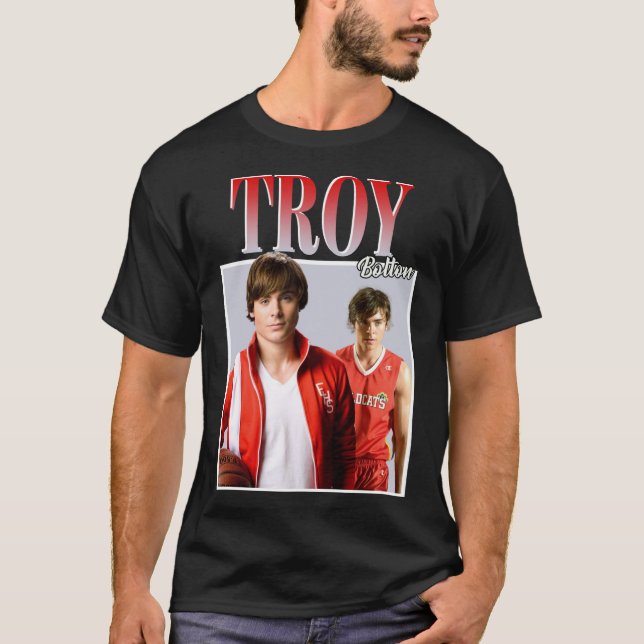 Troy Bolton T-Shirt Classic T-Shirt (Framsida)
