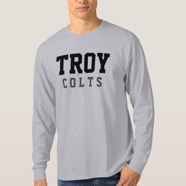 Troy High School T-Shirt (Framsida)