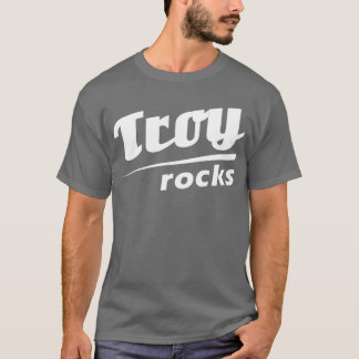 Troy i Alabama Stad Design vänner T Shirt