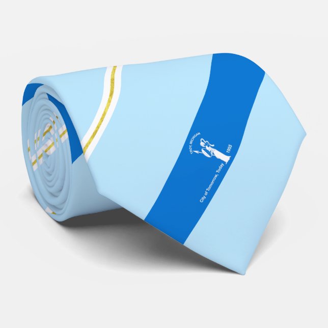 Troy (Michigan) city Neck Tie Slips (Rullad)