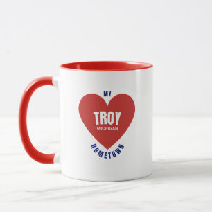 Troy Michigan Hometown Coffee Mugg