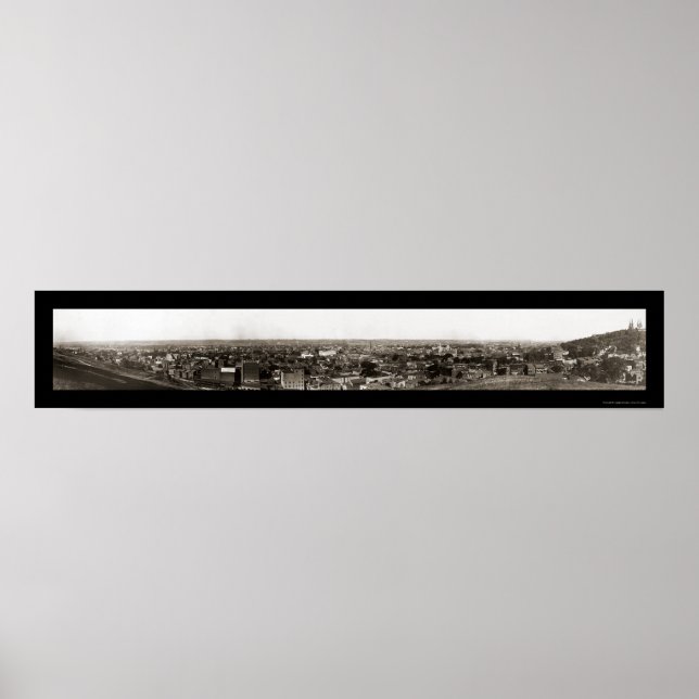 Troy New York Photo 1909 Poster (Framsidan)