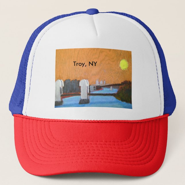 Troy NY-hatt Keps (Framsida)