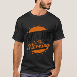 Troy och Abed på morgonen Logotyp Classic T-Shirt