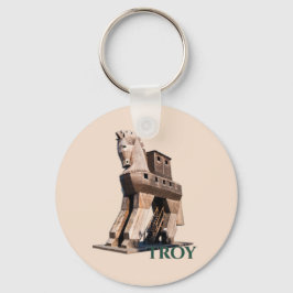 Troy: Trojan Horse Nyckelring