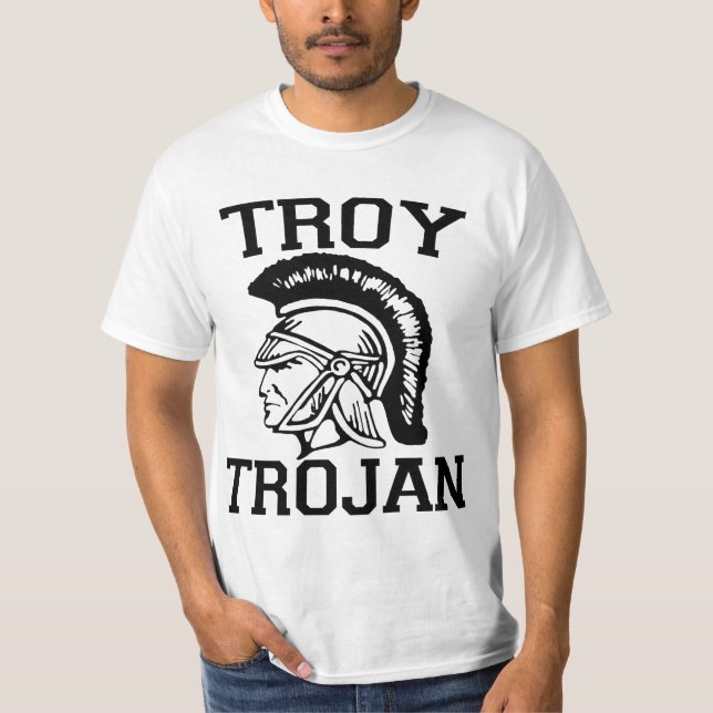 Troy Trojan Tee Shirt (Framsida)