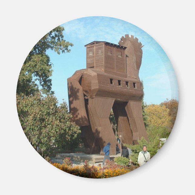 Troyan Horse Magnet (Framsidan)