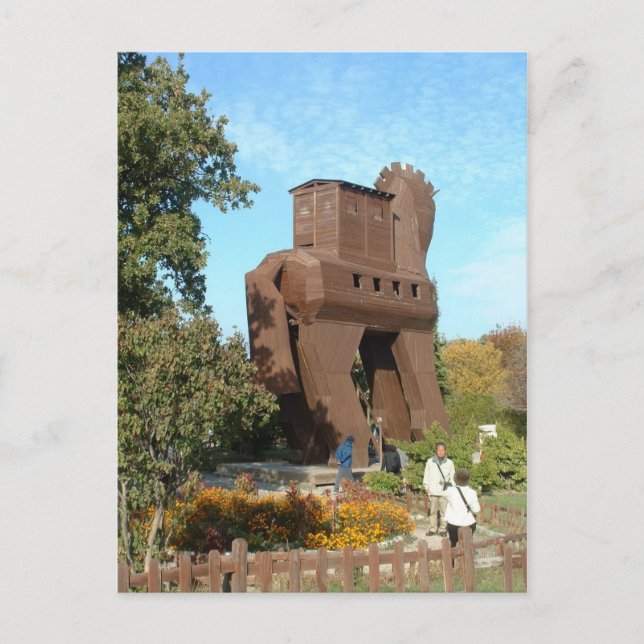 Troyan Horse Vykort (Framsida)