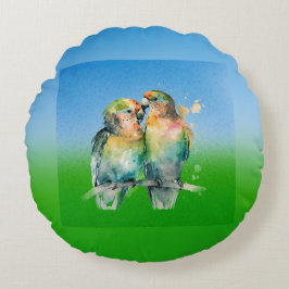 Trreal's Home & Living Decor Pillow Rund Kudde