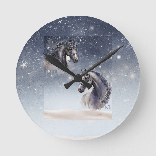 Trreal's Home & Living Decor  Rund Klocka (Framsida)