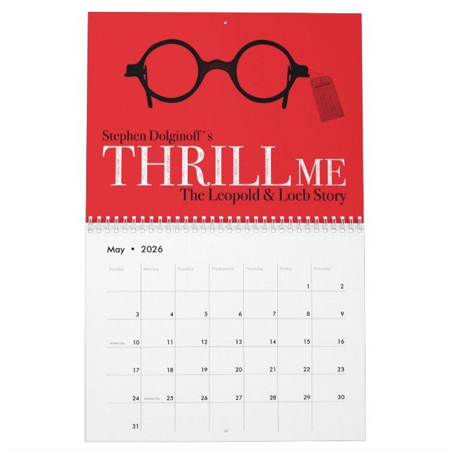 TRRILL MIG-kalender Kalender (May 2026)