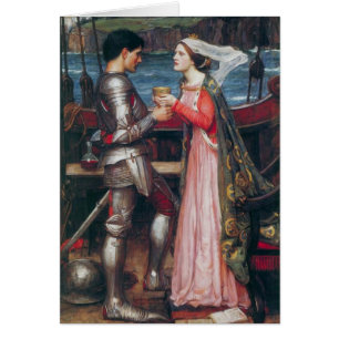 Trsitan och Isolde (1917) Hälsningskort