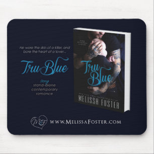 Tru Blue Contemporary Romantik Mouse Pad Musmatta