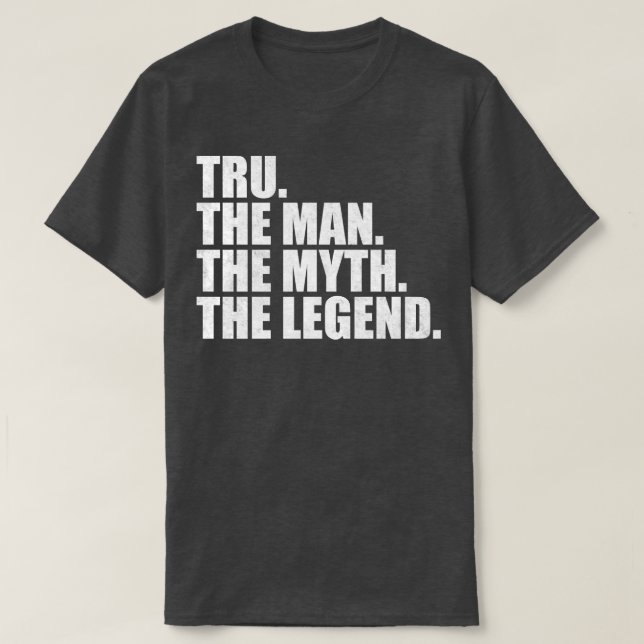 Tru Namn Tru gav namn T Shirt (Design framsida)