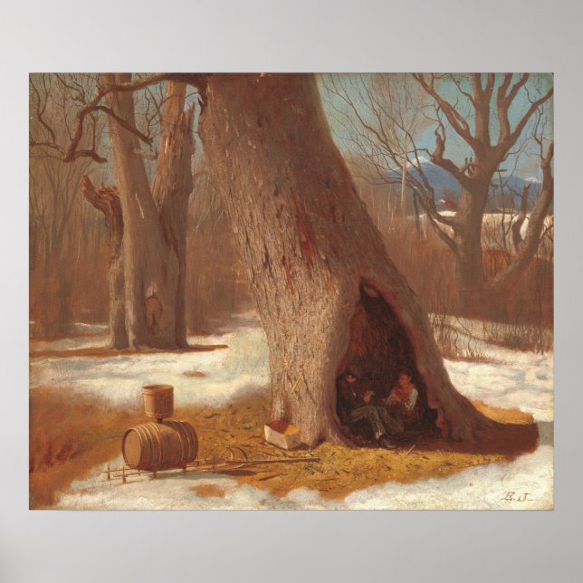 Truants - Eastman Johnson Fine Art Poster (Framsidan)