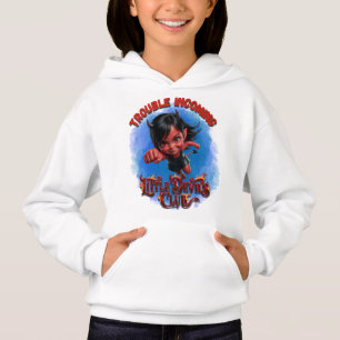 Trubbel Inkommande Lilla Djävuls Klubben Söt Djävu T Shirt