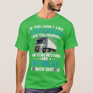 Truck Driver 2022 retro Vintage Colors 26 T Shirt