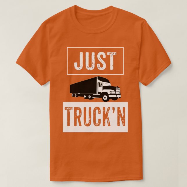 Truck Driver gift 2 T Shirt (Design framsida)